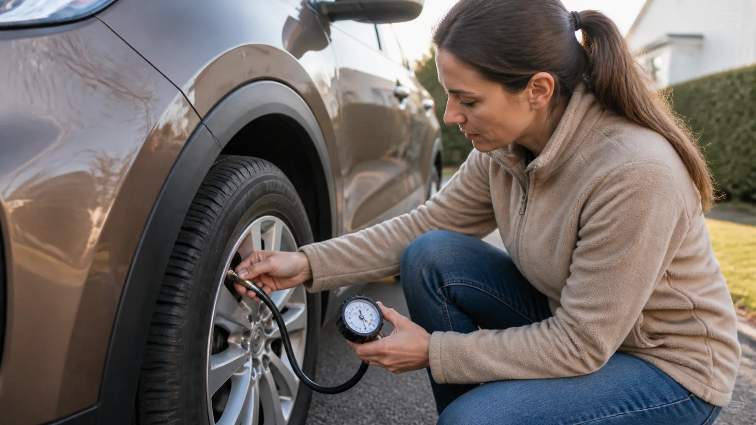 Organiser l’entretien courant d’une voiture familiale : checklist et planning pratiques — pression pneu